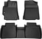VIWIK Floor Mats for Toyota Camry 2012-2017 All Weather Protection Custom Full Set Liners Include 1st and 2nd Row Front & Rear Black Car Liners TPE - style: Fit for 2012-2017 Toyota Camry