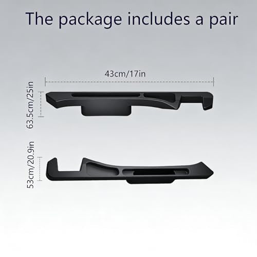 Car Seat Gap Filler Organizer 2 Pack Seat Gap Filler 2 in 1 Universal Between Car Seat Gap Plug with Storage Slot Drop Proof Guard for Fits Cars Phones Keys & Cards
