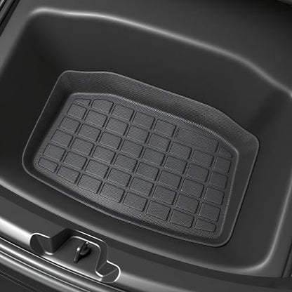 SUPER LINER 2021-2023 Tesla Model 3 Floor Mats | 6-Piece Set Extra-Thick TPE All-Weather Floor & Cargo Liners | Pet & Child-Friendly Custom Fit Interior Accessories - size: 2021-2023 Tesla Model 3 (6-Piece Set)
