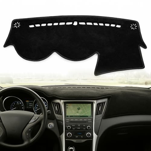Dashboard Cover fit for Hyundai Sonata 2011 2012 2013 2014 Dash Cover Nonslip Dash Mat Pad Protector Interior Accessories
