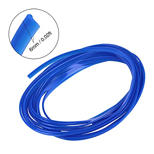X AUTOHAUX Car Interior Trim Strip Line Gap Door Edge Seal Protector Dark Blue 5m 16.4ft - color: Dark Blue