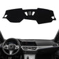 Dashboard Cover Dash Mat Fit for 2022-2020 B-MW 3 Series (G20 Body Code),330i 330e M340i xDrive M3 (Without HUD Models),Car Dash Board Mat Anti-Glare Carpet,Non-Slip Pad (Black) - color: Black, size: Fit 20-22 B-MW 3 Series- (Black)