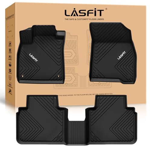 LASFIT Floor Mats for Honda Accord Sedan 2026 2025 2024 2023 (Gasoline & Hybrid), All Weather Protection Custom Fit Anti-Slip TPE Floor Liners,1st & 2nd Row, Black - size: 3）For Honda Accord | 2023-2026 | 1st & 2nd Row
