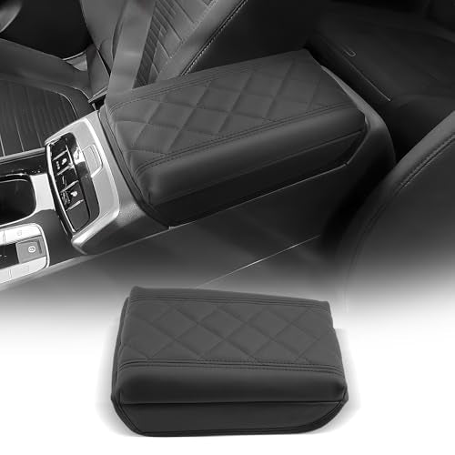 CDEFG for 2022-2025 2026 Hyundai Santa Cruz Center Console Cover Armrest Box Cover for Santa Cruz Pickup (SE, SEL, SEL Activity, XRT, Limited) Accessories Console Arm Rest Protector - color: Santa Cruz 2022-2026-Thickened Pickup Version