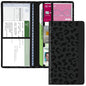 Car Registration and Insurance Holder, with Magnetic Closure for License, Cards and Documents, All Vehicle Needs and Car Accessories (Leopard-Black) - color: Leopard-Black