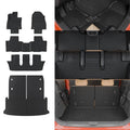 Floor Mats Compatible with 2024 2025 2026 Lexus TX350 TX500h TX550h+ 6&7 Seats Cargo Mat Trunk Liner Back Seat Cover All Weather TX Accessories (Floor Mats+Trunk Mat with Backrest Mat) - style: For Lexus TX | 2024-2026
