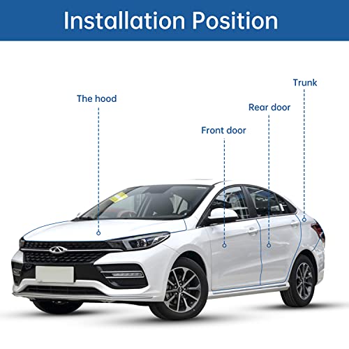 Car Door Edge Guards 16Ft(5M) Automotive Door Entry Guard U Shape Car Door Trim Protector for Most Car
