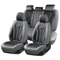 Coverado Car Seat Covers Full Set, Black Seat Covers, Automotive Car Seat Cover, Car Seat Cushion, Car Seat Covers Front Seats Back Seat Covers, Car Seat Protector Universal Fit Most Cars
