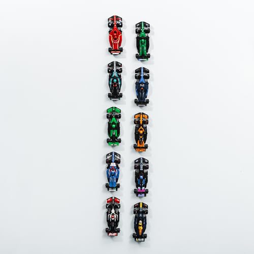 Wall Mount Hook for Speed Champions Cars - Easy to Install Wall Mount Display Hooks for Brick Cars (12 Pack) - size: 12 Pack