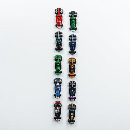 Wall Mount Hook for Speed Champions Cars - Easy to Install Wall Mount Display Hooks for Brick Cars (12 Pack) - size: 12 Pack