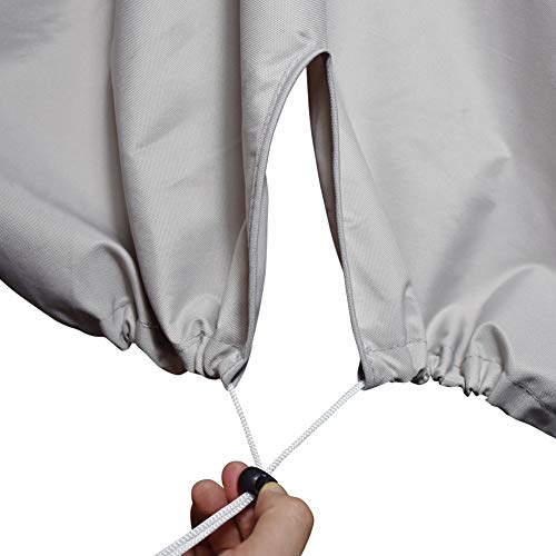 iCOVER Boat Center Console Cover Heavy Duty 600D Waterproof Marine Canvas for Carolina Skiff, Boston Whaler, Mako, Excel Bay Pro,Wellcraft up to 42" H X 24" L X 36" W - size: 42"H X 24"L X 36"W