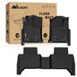 Nilight Floor Mats for Toyota Tacoma Double Cab 2005 2006 2007 2008 2009 2010 2011 2012 2013 2014 2015 All Weather Custom Fit Heavy Duty Floor Liners - color: 2005-2015 Toyota Tacoma|Double Cab