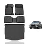 KELCSEECS Floor Mats & Cargo Liner for 2026 2025 2024 2023 2022 2021 2020 Ford Escape Hybrid All Weather Car Mats Cargo Mat Trunk Mat Ford Escape Floor Mats Accessories - style: 11)For 2020-2026 Ford Escape Hybrid Full Set