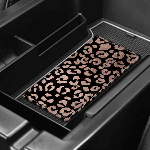 Leather Car Registration and Insurance Card Holder, Cute Car Accessories Vehicle Glove Box Car Organizer for Documents, Cards, License Cute Snow Leopard - color: Cute Snow Leopard