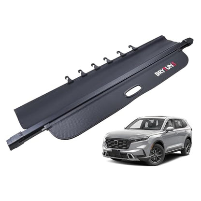 Cargo Cover Retractable Trunk Cover for Honda CRV 2017-2022 | Security Shield Privacy Shade - style: 17-22 Carbon Fiber Leather