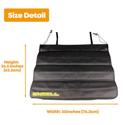 Encell Car Bumper Guard Foldable Trunk Bumper Protector Cargo Mat for SUV