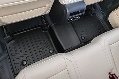 SMARTLINER All Weather Custom Fit 2 Row Floor Mat Liner Set Compatible with 2022-2025 Jeep Grand Cherokee 4xe
