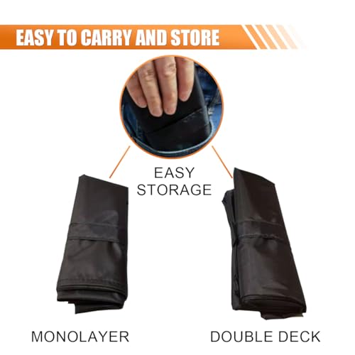 YoRise Cargo Mat Liner for SUV, Universal All-Weather Automotive Trunk Protector Mat, Waterproof Car Rear Cargo Cover Accessories Fit for Sedans, RVs, Trucks(47.2Inch) - size: 47.2Inch
