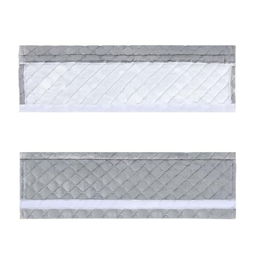 Amooca Soft Automotive Seat Belt Cover Seatbelt Shoulder Pad Neck Protector Cushions Universal Fit SUV Trucks Backpack Light Grey Extra Long 15.7in - color: Light Grey, size: 15.7in-1pc