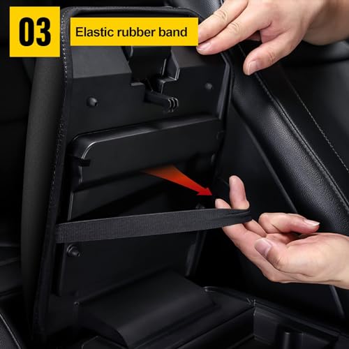 Armrest for 2011-2019 Ford Explorer Cloth Elastic - color: Neoprene