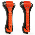 Car Window Breaker Hammer and Seat Belt Cutter 2-in-1, Car Accessories, Emergency Escape Tool, Safety Glass Breaker, Automotive Safety Essentials, Truck Accessories, 2 Packs - color: 2 Packs