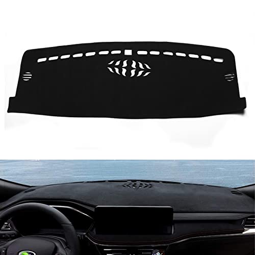 x xotic tech Center Console Dashboard Mat Pre-Cut Non-Slip Sunshield Sun Glare Protector Dash Carpet Pad Black Cover Compatible with Ford Escape 2020 2021 2022 2023 2024 2025 2026 - color: Compatible with Escape 2020-2026