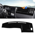 Autorder Dashboard Cover Mat for 1998-2002 2003 2004 Toyota Tacoma Accessories Dash Cover Upgrade Velvet Dash Mat Sunshade Glare UV Rays Protector - size: Black 1998-2004 Toyota Tacoma