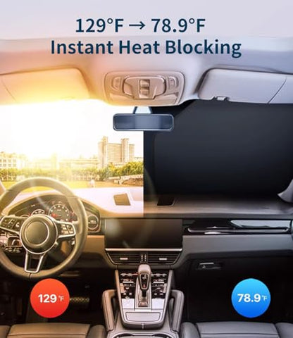 Custom-Fit for Subaru WRX Windshield Sun Shade, Car Sunshade Cover UV Block Car Front Window with Foldable Sun Shade Cover Cool Protection Visor, Designed for Subar-u Accessories (for Subaru WRX) - size: for Subaru WRX