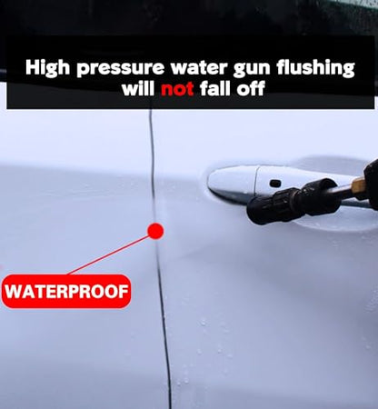 ToLanbbt Car Door Edge Guard Invisible Automotive Door Sill Guard Protectors Anti-Scratch Adhesive Tape Waterproof Strips for Car Door Edge Protection (33Ft x 2.75", Transparent) - size: 33Ft x 2.75"