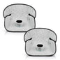Potty Training Car Seat Protector, 2 Pack Waterproof Piddle Pads Carseat, 100% Leak-Proof Machine Washable Car Seat Liner, Non-Slip Crash-Test Approved Cover for Toddlers (Gray) - color: Gray