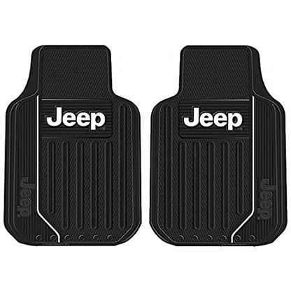 Plasticolor 001469R01 Jeep Black Universal Floor Mat