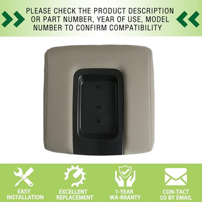 Front Seat Center Console Armrest Lid Beige Compatible with 2014-2019 Chevrolet Chevy Silverado Suburban Tahoe GMC Sierra Yukon XL Replaces 22881398 - color: Beige Armrest Lid