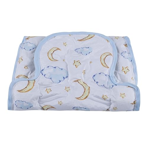 Miracle Baby Gel Car Seat Cooling Pad, Baby Stroller Ice Cooler Mat Summer Cooling Seat Liner for Babies(1 Pack) - color: Moon