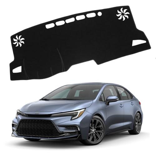 XITER Polyester Dashboard Cover Mat Carpet Dash Nonslip Sun Shade Mat Compatible for Toyota Corolla 2020-2026,Corolla Hatchback 2019-2026 - size: 2020-2026 Corolla,2019-2026 Corolla Hatchback