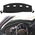 Yiz Dashboard Cover Dash Cover Mat Custom Fit for Dodge Ram 1500 2002-2005,2500/3500 2003-2005 (02-05Black) Y22 - color: 02-05Black