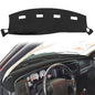 Yiz Dashboard Cover Dash Cover Mat Custom Fit for Dodge Ram 1500 2002-2005,2500/3500 2003-2005 (02-05Black) Y22 - color: 02-05Black