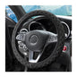 zipelo Elastic Stretch Steering Wheel Cover, Microfiber Breathable Ice Silk, Universal 15 Inch Anti-Slip Car Steering Wheel Protector, Warm in Winter and Cool in Summer, for Men and Women (Black) - color: Black