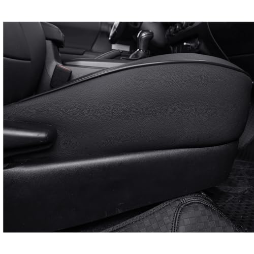 EKR Custom Fit Tacoma Car Seat Covers for Toyota Tacoma 2016 2017 2018 2019 2020 2021 2022 2023 Access Cab -Full Set,Faux Leather(Black) - color: Leather (Black), size: 2016-2023 Full Set Access Cab,2DR