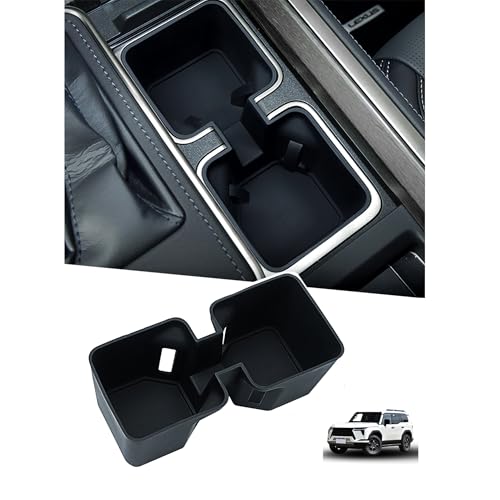 Center Console Cup Holder Inserts for 2024 2025 2026 Lexus GX550 Accessories Non-Slip Cup Holder Silicone Protection Pad Cupholder Coaster Liner for GX 550 Drink Organizer Interior Mat Black - size: for Lexus GX 550 2024 2025