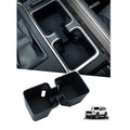 Center Console Cup Holder Inserts for 2024 2025 2026 Lexus GX550 Accessories Non-Slip Cup Holder Silicone Protection Pad Cupholder Coaster Liner for GX 550 Drink Organizer Interior Mat Black - size: for Lexus GX 550 2024 2025