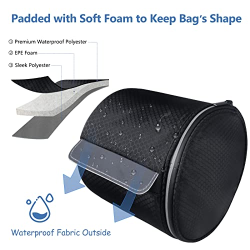 Hanging Toilet Paper Holder Waterproof Tissue Holder Cat Proof Roll Paper Case Cover Portable and Foldable Roll Storage Bag with Adjustable Strap for Wall Car Camping Tent Home Office Black Honeycomb - color: Black Honeycomb