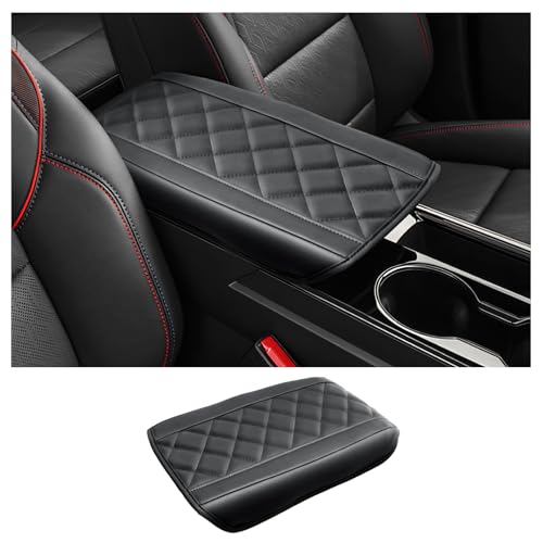 CDEFG for 2025 2026 Chevy Equinox Center Console Cover for 2025 2026 Chevrolet Equinox (LT/RS/ACTIV) Accessories Arm Rest Cover Equinox 2025 2026 Armrest Cover Cushion Pad - color: Thin for 2025+ Equinox