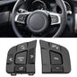 TTCR-II Compatible Land Rover Discovery Sport Steering Wheel Button 2015-2019, Both Left and Right Side Steering Wheel Switch Button Replacement for Discovery Sport 2015-2019 (LR095537, LR095540) - size: Left + Right Side