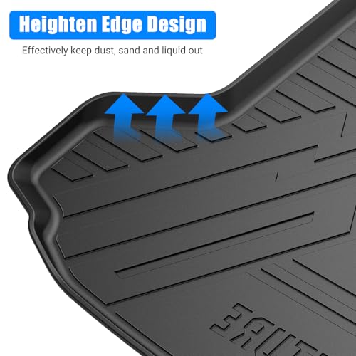 Trunk Mat for HR-V FWD Model 2023-2025, MERXENG Car Trunk Protector All-Weather Rear Cargo Area Mat Protective Floor Mat for HR-V FWD Model 2023-2025 - size: for HR-V FWD 2023-2025