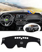 CARTIST Dashboard Cover Custom Fit for Hyundai Santa Fe 2019 2020 2021 2022 2023 Accessories Dash Cover Mat Pad Black （Without HUD） - size: Hyundai Santa Fe 2019-2023（Without HUD）