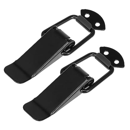 X AUTOHAUX Universal Car Bumper Security Hook Lock Clips Quick Release Hook Clips for Car Trunk Quick Release Fasteners for Trunk Bumpers Fenders 105x33mm 2pcs