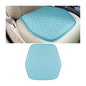 Gel Car Seat Cushion, Soft Cooling Honeycomb Non-Slip Vehicle Seat Bottom Mat for Long Sitting, Breathable Automotive Interior Chair Pad to Reduce Sweat, Universal for Truck SUV RV (Blue) - color: Blue