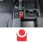 Aunginsy Drive Control Mode Trim Sticker Compatible with Tundra/Sequoia 2022-2025 Center Console Multimedia Control Knob Switch Button Cover Sound Volume Knob Decoration Carbon Fiber Accessories - size: Multimedia Knob Switch Circle Trim