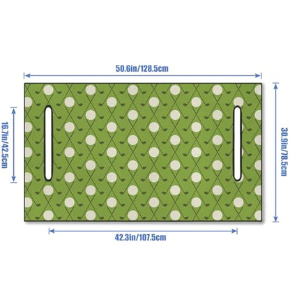 Golf Cart Seat Covers Golf Cart Seat Towel Blanket Group - color: Olive-green Golf
