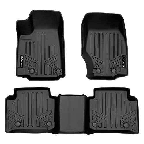 SMARTLINER All Weather Custom Fit 2 Row Floor Mat Liner Set Compatible with 2022-2025 Jeep Grand Cherokee 4xe